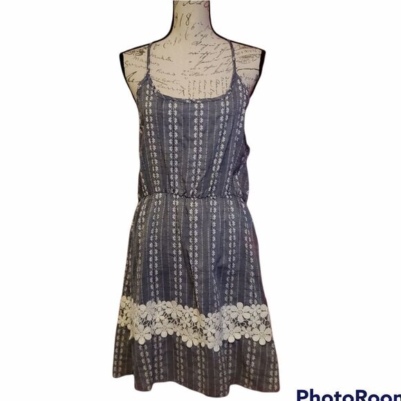 My BELOVED Floral Print Racerback Dress -Size Large - Picture 1 of 8